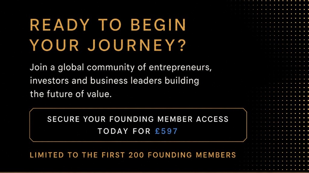 Ready to begin your journey? Secure founding member access for £597